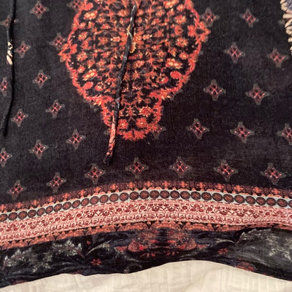 LUCKY Brand Peasant Blouse Size S - Picture 5 of 8